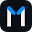 m