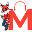 m