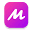 m