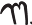 m