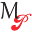 m