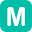 m