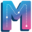 m