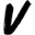 v