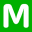 m