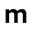m