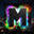 m