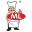 m