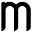 m