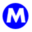 m