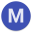 m