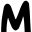 m