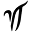 v