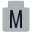 m