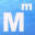 m