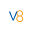 v
