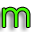m