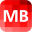 m