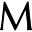 m