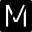 m