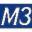 m