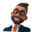 m