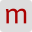 m
