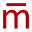 m