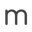 m