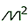 m