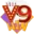 v