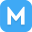 m