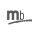 m