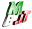 m