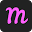 m