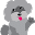m