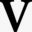 v