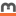 m