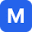 m