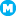 m