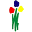 m