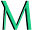 m