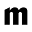 m