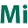 m