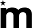 m