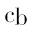 c