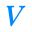 v