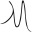 m