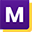 m