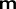 m